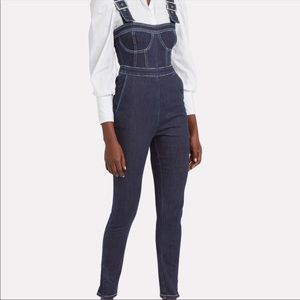 NEW WeWoreWhat Corset Overalls